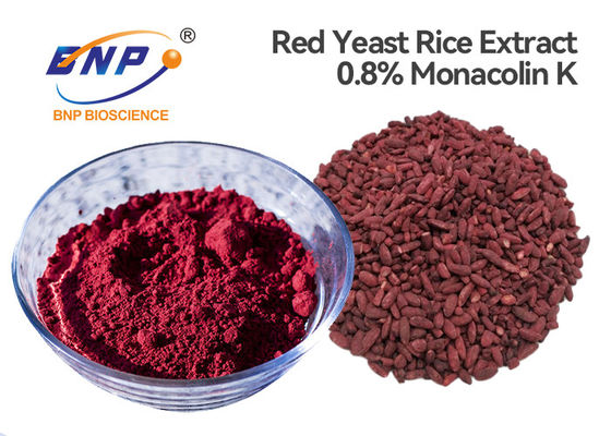 Мука риса Monascus дрожжей BNP красная Purpureus Monacolin k 0,8%