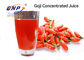 Оранжевый красный сок Brix выдержки ягоды Goji 45% уточненный